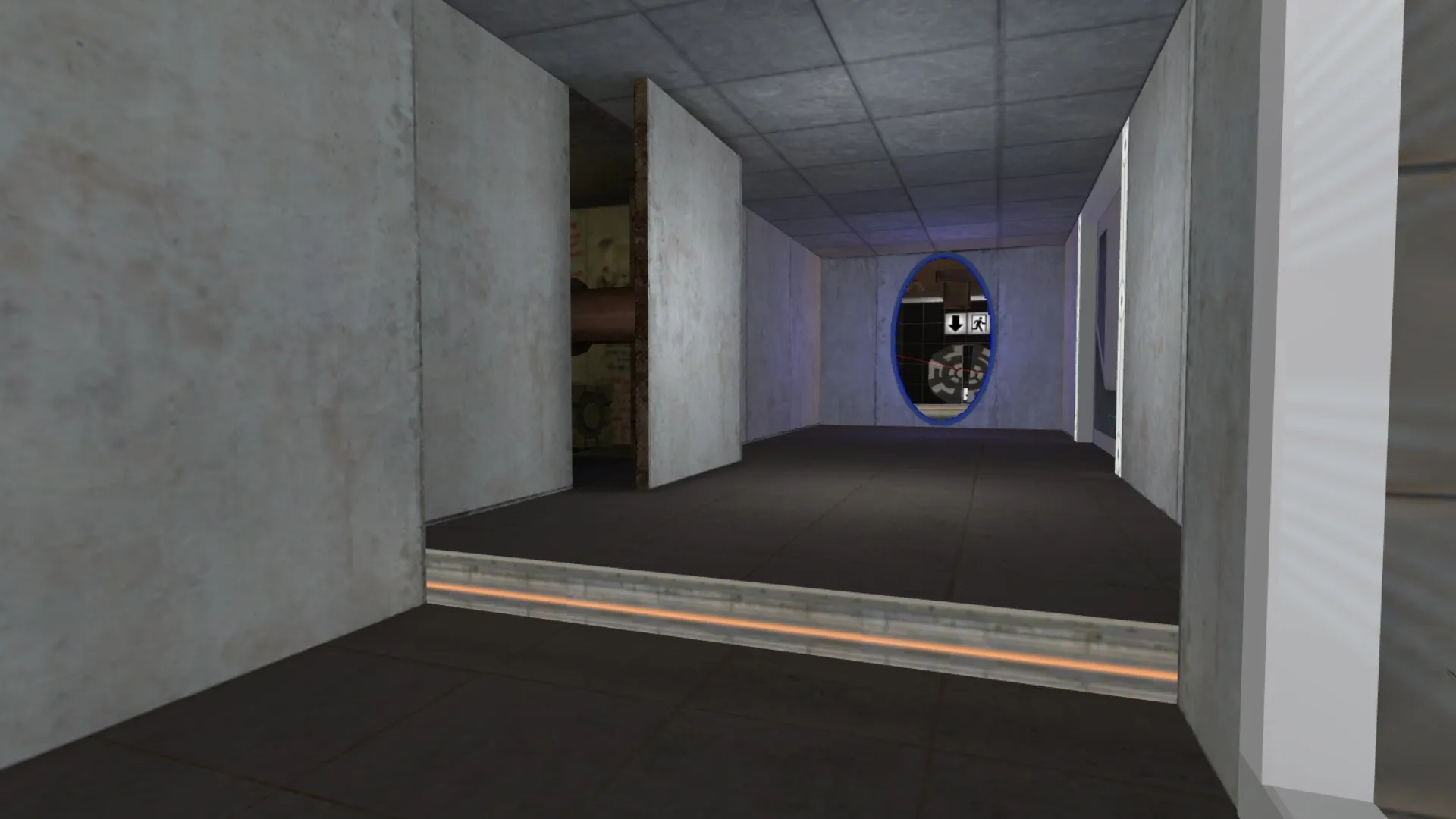 Скачать deathrun_aperture3 карта для CS 1.6: ловушки, антифлуд, .nav для ботов, баланс сторон и оптимизация - Скриншот