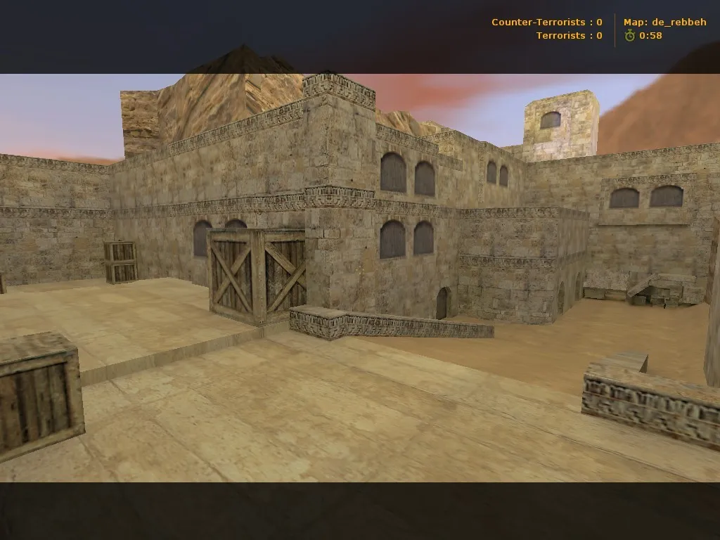 Скачать Карта de_rebbeh для CS 1.6: Обзор и тактика - Скриншот