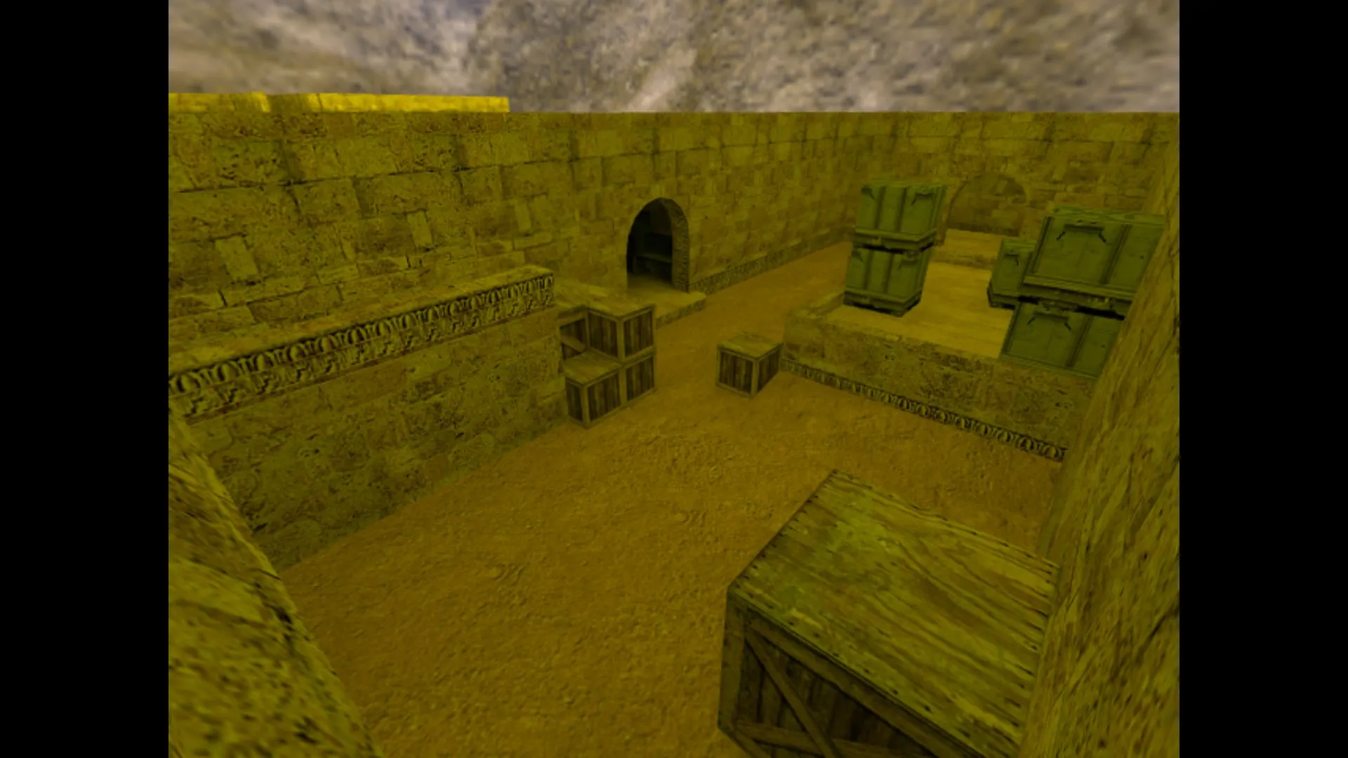 de_dustia для CS 1.6: тактики за CT и T, точки контроля, .nav и оптимизация карты — скриншот 2