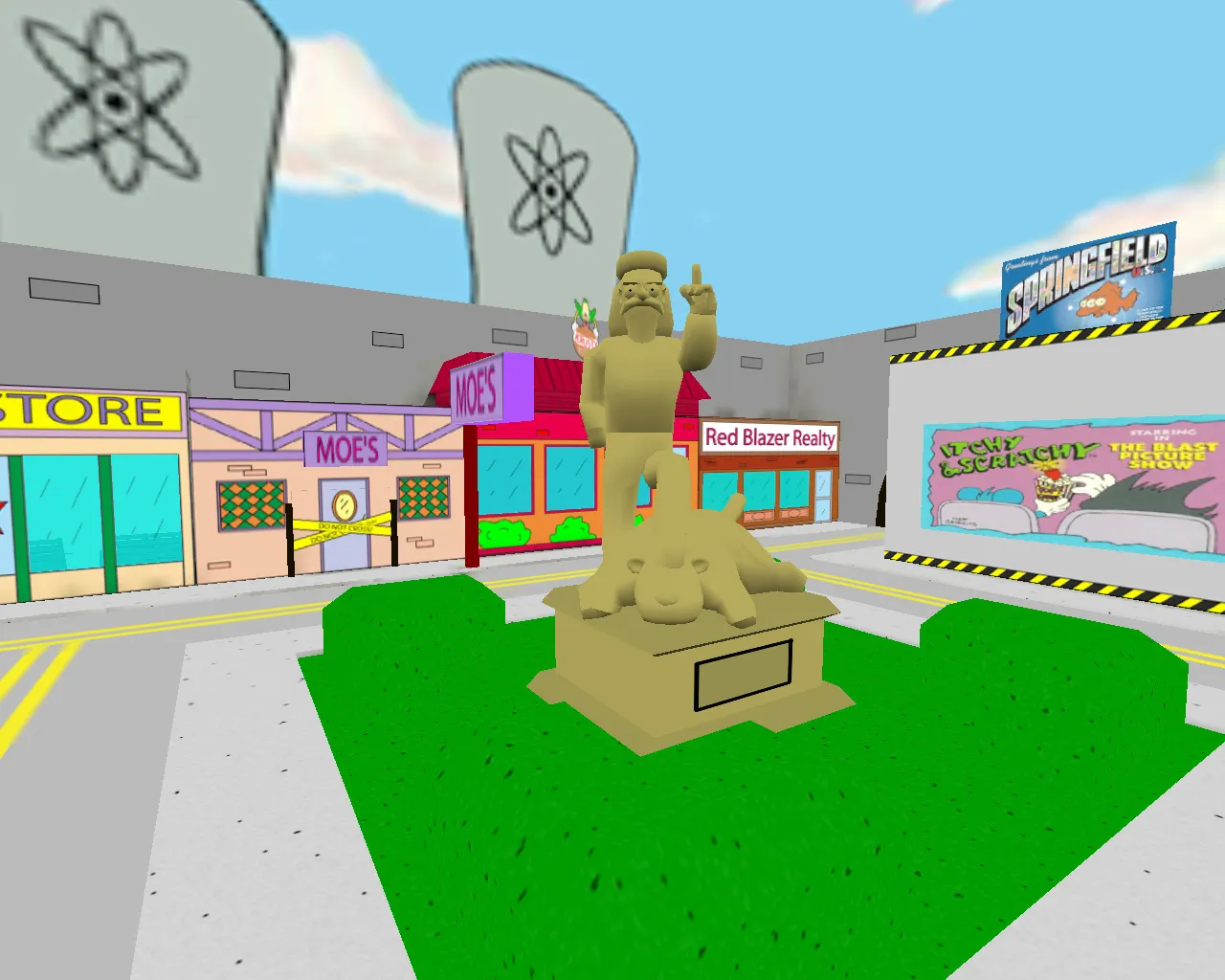 Скачать fy_simpsons_ach для CS 1.6: тактика, точки, .nav и оптимизация карты FY - Скриншот