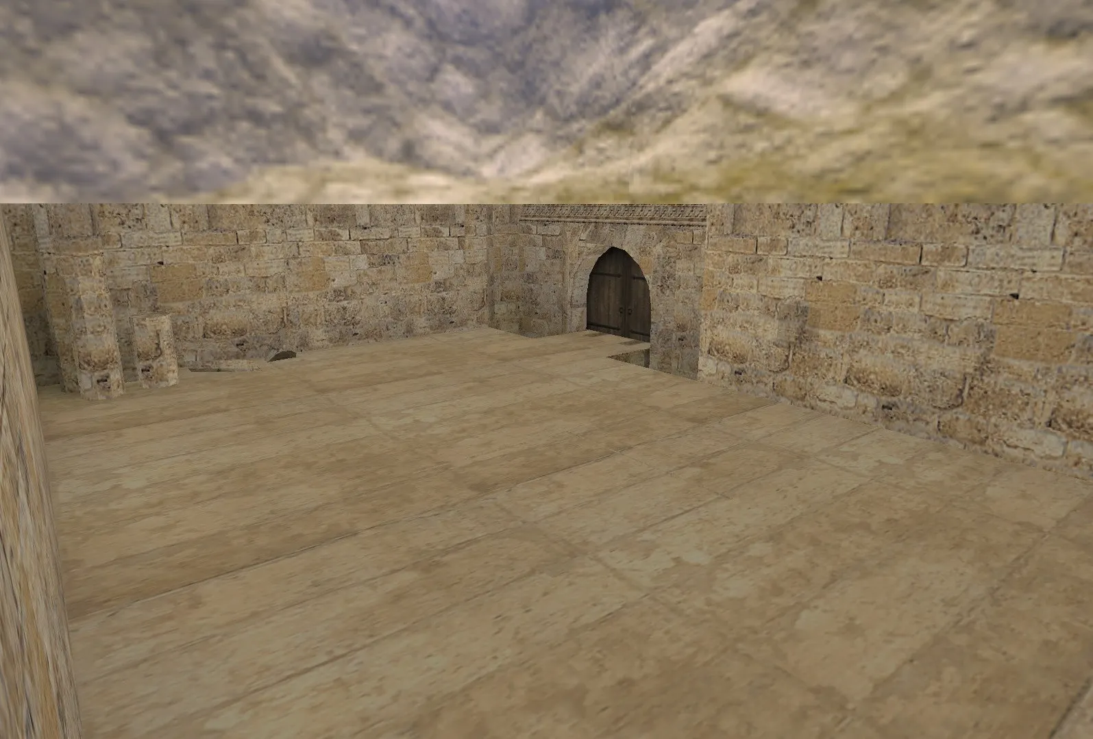 Скачать deathrun_temple-dust для CS 1.6: карта deathrun, раунды, точки, .nav, оптимизация - Скриншот