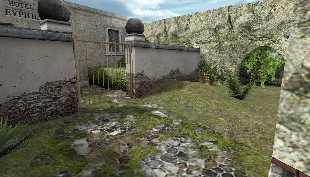 Скачать Карта de_toscana для Counter-Strike 1.6: тактика и детали - Скриншот