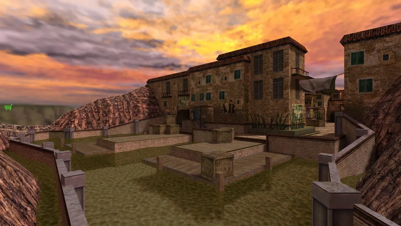 Скачать Карта de_pizza для Counter-Strike 1.6: Тактика и особенности - Скриншот
