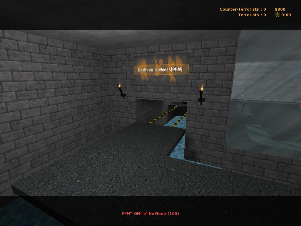deathrun_sadness_pfm для CS 1.6: карты deathrun, точки, боты .nav, оптимизация — скриншот 9