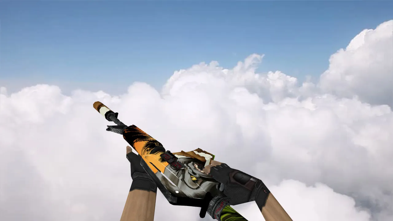 Скачать Модель M4A1 Gorilla v_ модели для CS 1.6: звуки, анимация осмотра, качество текстур и настройка - Скриншот