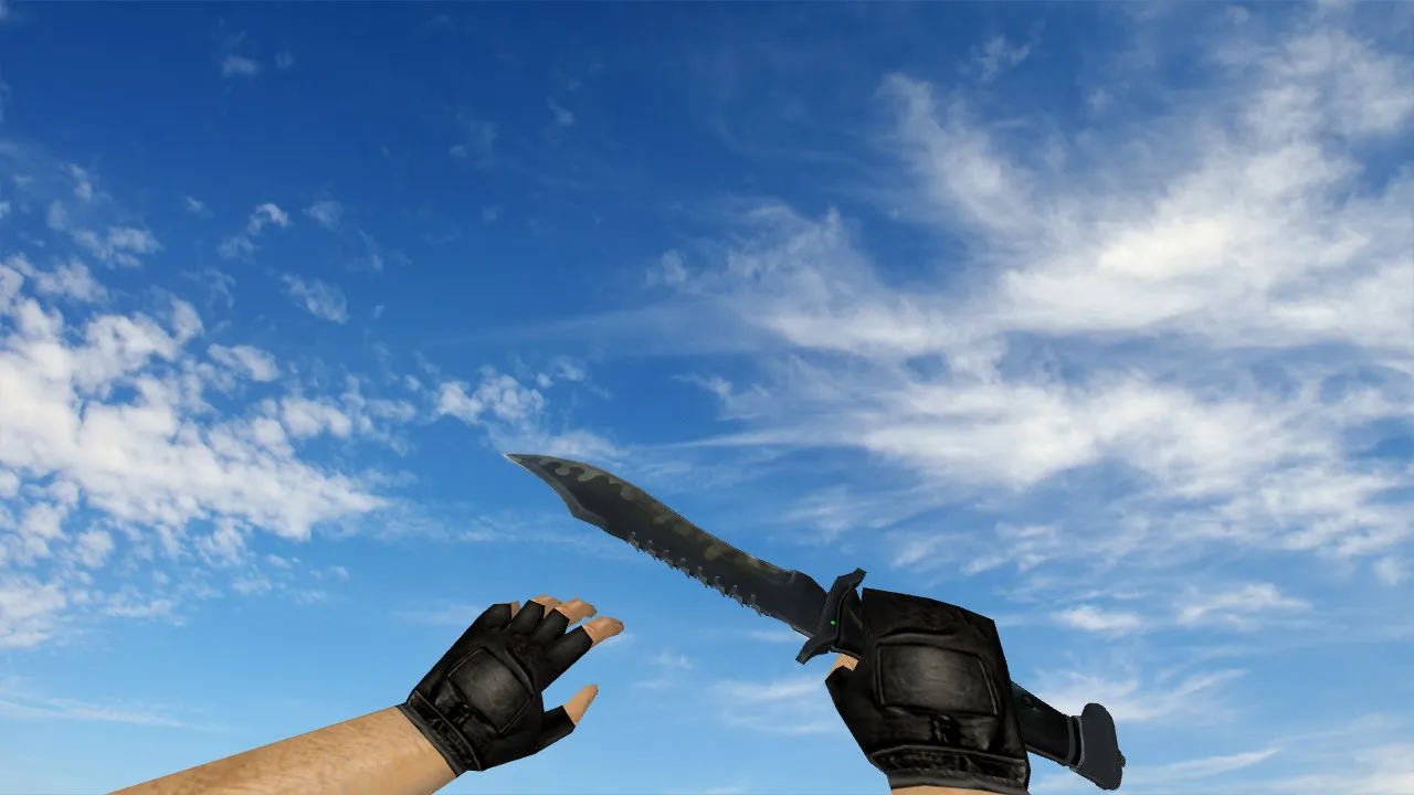 Скачать Модель ножа v_ для CS 1.6: «Classic Offensive» — p_ w_ модели, звуки, анимация осмотра и качество текстур - Скриншот
