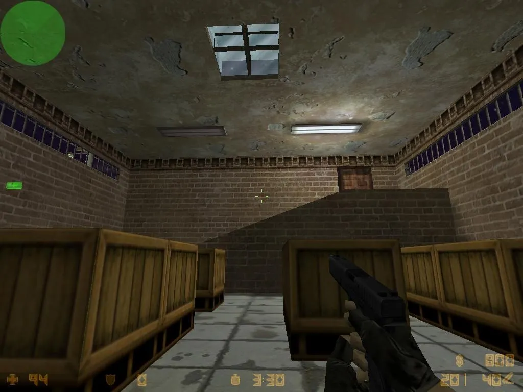 Скачать Карта de_ck_ll для CS 1.6: баланс сторон, точки захода и оптимизация wpoly/epoly - Скриншот