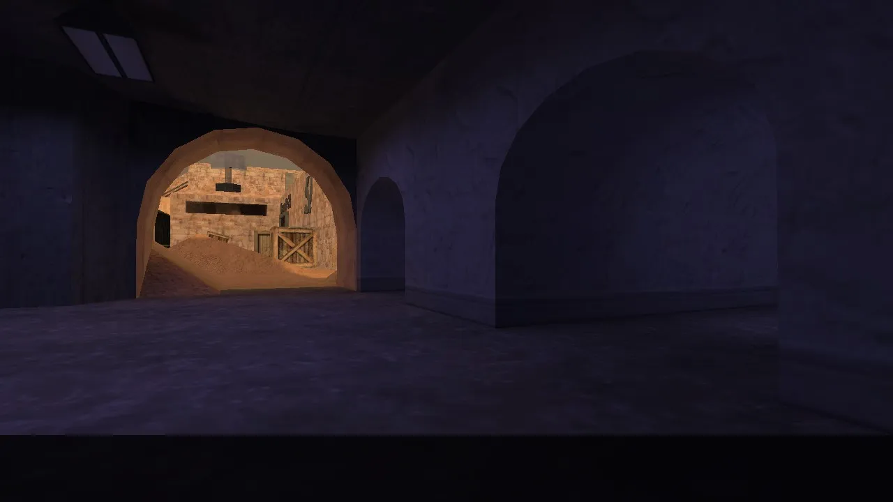 de_breach для CS 1.6: тактика сторон, точки, .nav для ботов и оптимизация карты — скриншот 21