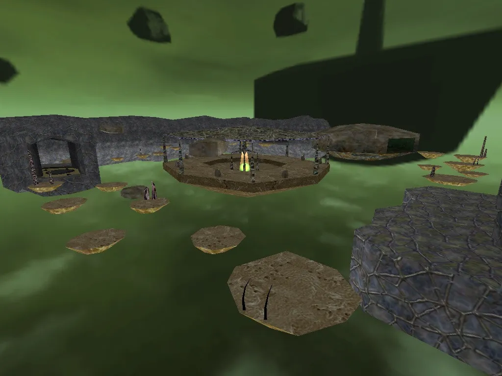 deathrun_xen_world_b6 для CS 1.6: тактика, точки, боты (.nav) и оптимизация wpoly/epoly — скриншот 8