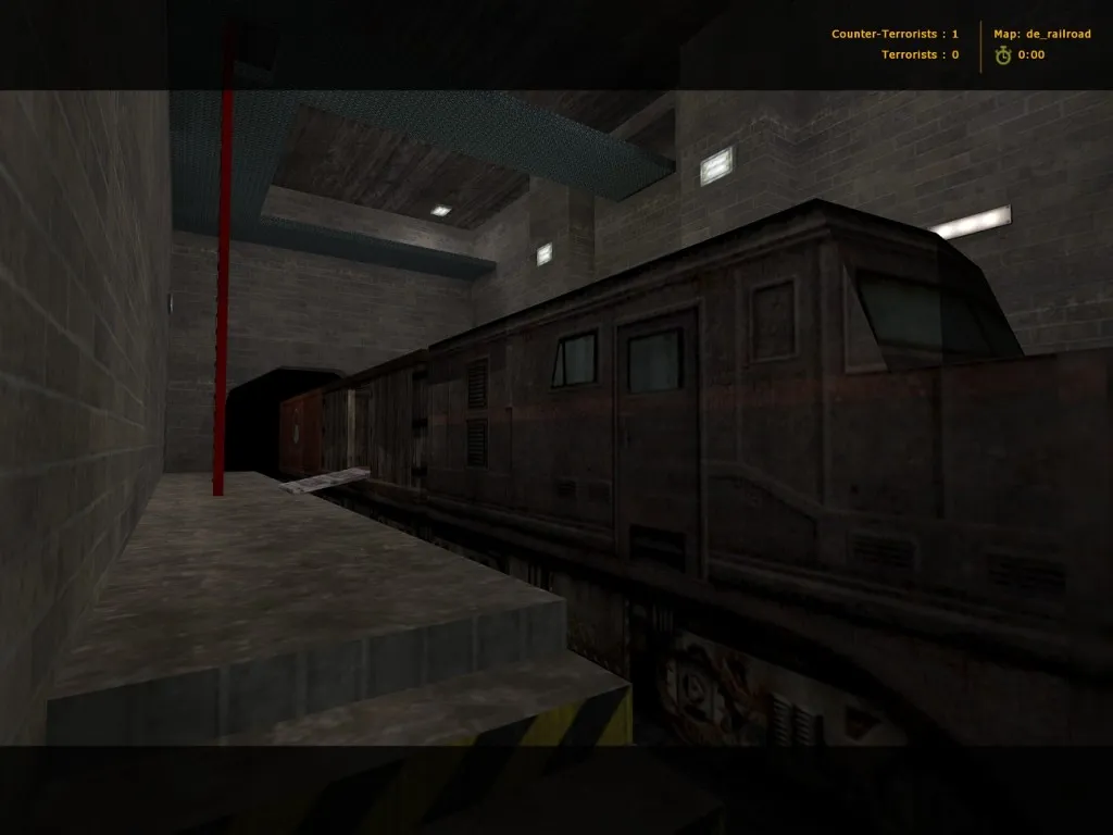 Скачать Карта de_railroad для CS 1.6: Подробное описание и тактики - Скриншот