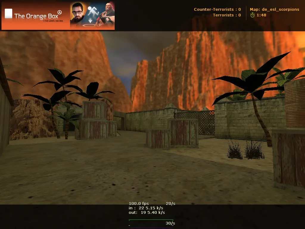 Карта de_esl_scorpions для CS 1.6: точки, маршруты, баланс сторон, .nav для ботов и оптимизация — скриншот 9