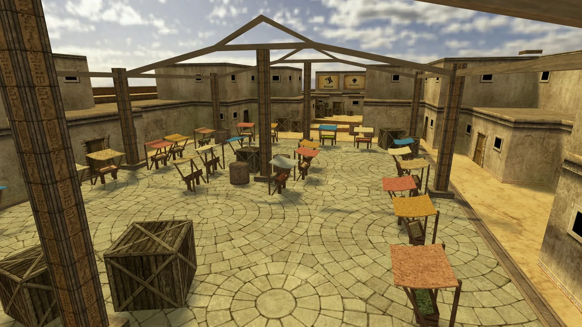 deathrun_metropolis_beta1 для CS 1.6 — карта deathrun, точки, .nav, оптимизация и настройка ботов — скриншот 8