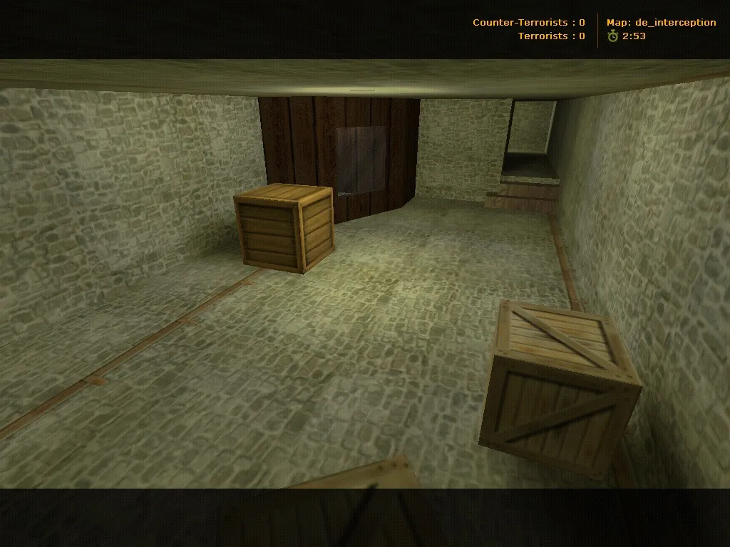 Карта de_interception для Counter-Strike 1.6: Тактический анализ и особенности — скриншот 8