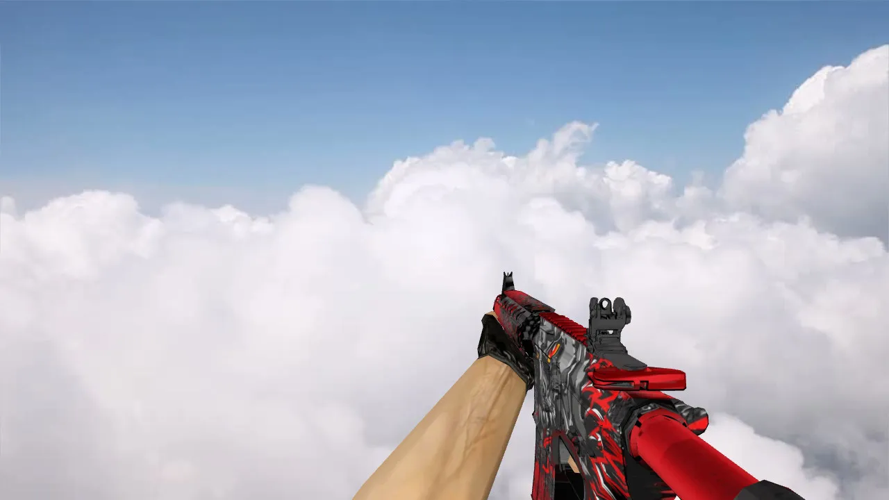 Скачать Модель M4A4 Tokolosi v_ модели, p_ модели, w_ модели для CS 1.6: звуки, анимация осмотра и текстуры - Скриншот