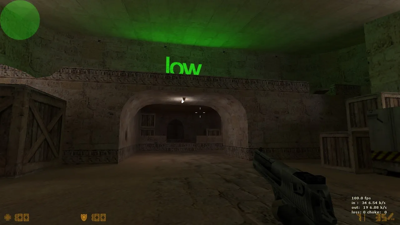 Скачать de_dust2_hng карта для CS 1.6: баланс сторон, точки, .nav, оптимизация wpoly/epoly - Скриншот