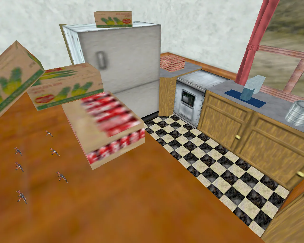 Скачать Карта aim_rats для CS 1.6: тренировка аима, раунды на скорость, баланс спотов и боты - Скриншот