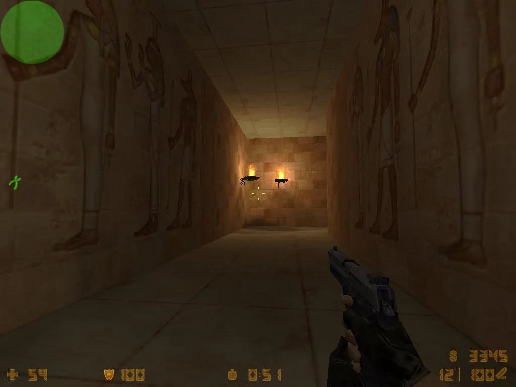 Скачать Карта de_temple_aegypt для CS 1.6 – Тактические возможности и детали - Скриншот