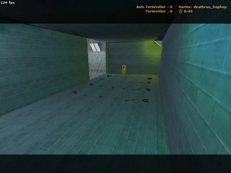Скачать deathrun_hophop для CS 1.6: карта deathrun, точки, .nav для ботов и оптимизация под старые ПК - Скриншот