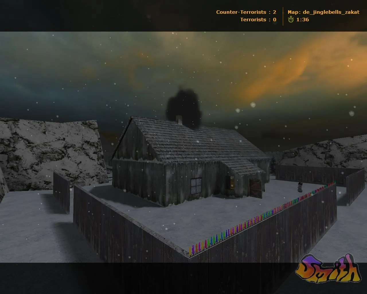 Скачать Карта «de_jinglebells_zakat» для CS 1.6 - Скачать и играть - Скриншот