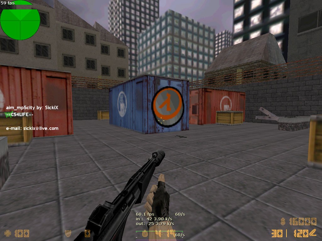 aim_mp5city — скриншот 1