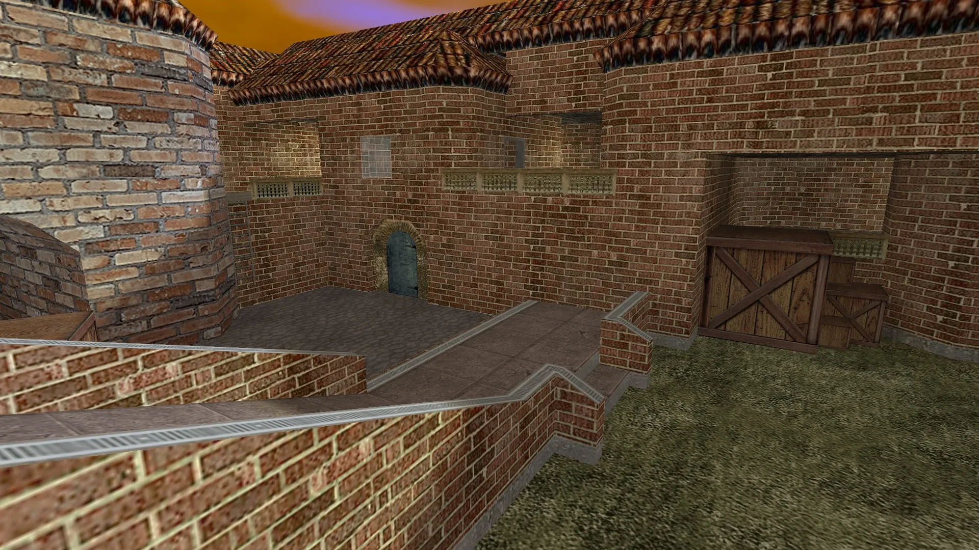 Скачать Карта de_suntower для CS 1.6: Тактика и особенности - Скриншот