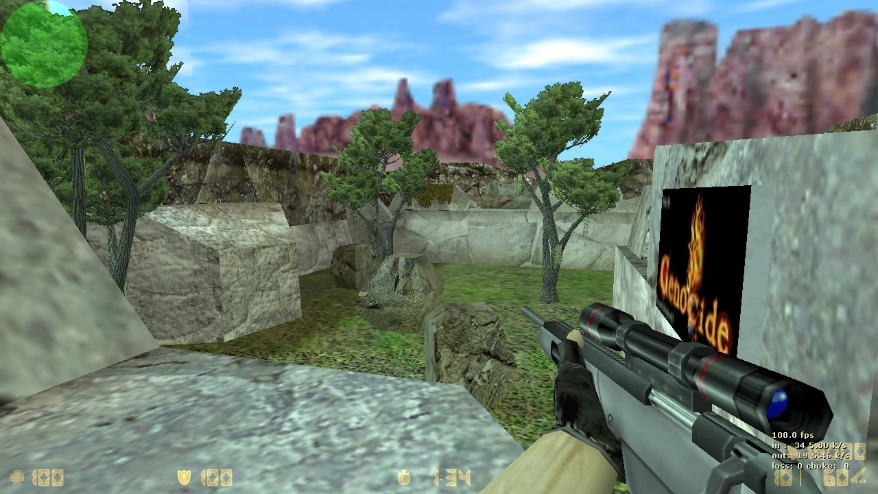 aim_scoutcliffs — скриншот 1