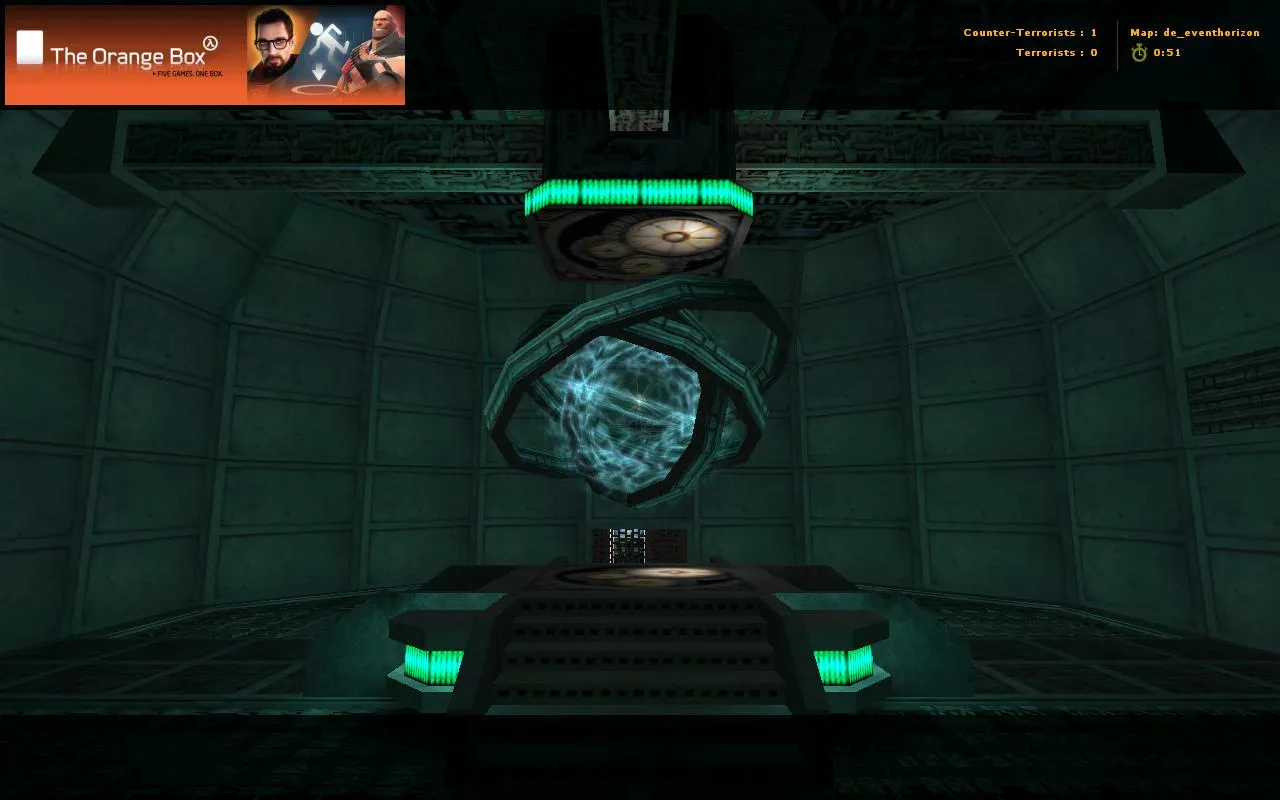 de_eventhorizon для CS 1.6: тактика сторон, .nav для ботов, оптимизация wpoly/epoly и баланс спавнов — скриншот 6