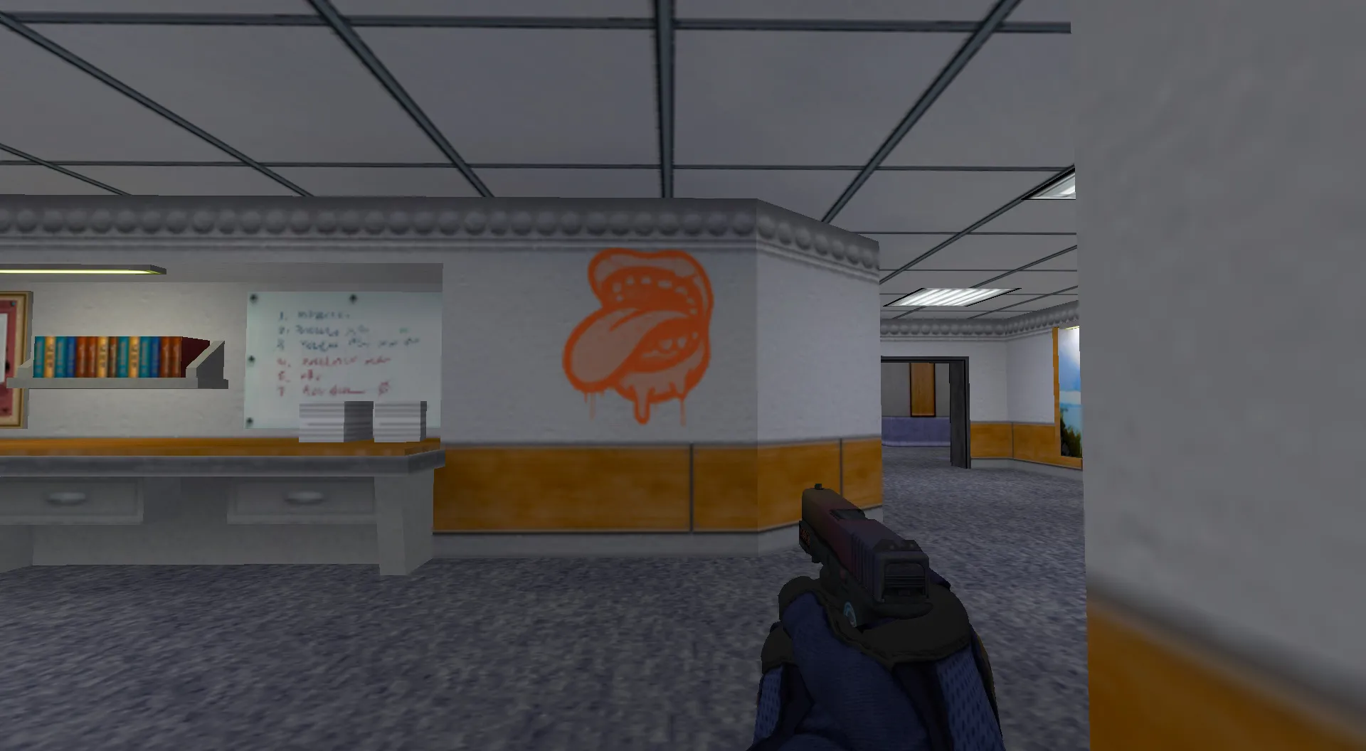 Граффити «Выкуси» для CS 1.6 - Уникальный стиль из CS:GO — скриншот 3