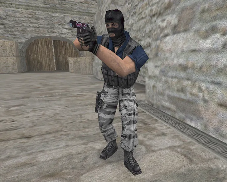 Glock «Неонуар» (Neo-Noir) для CS 1.6 - Идеальный выбор для игроков — скриншот 6