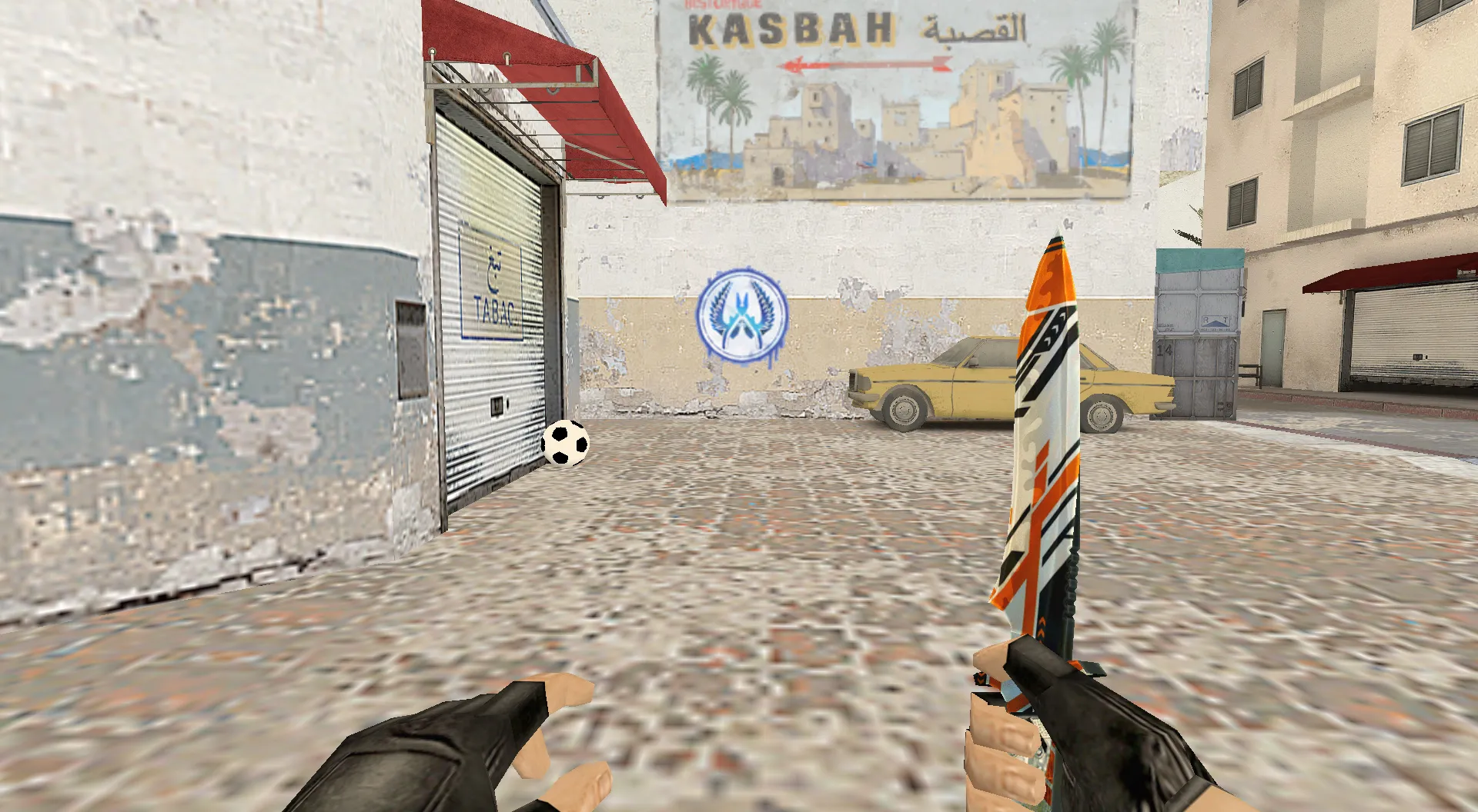 Скачать Граффити «Страж» для CS 1.6 - Уникальные элементы из CS:GO - Скриншот