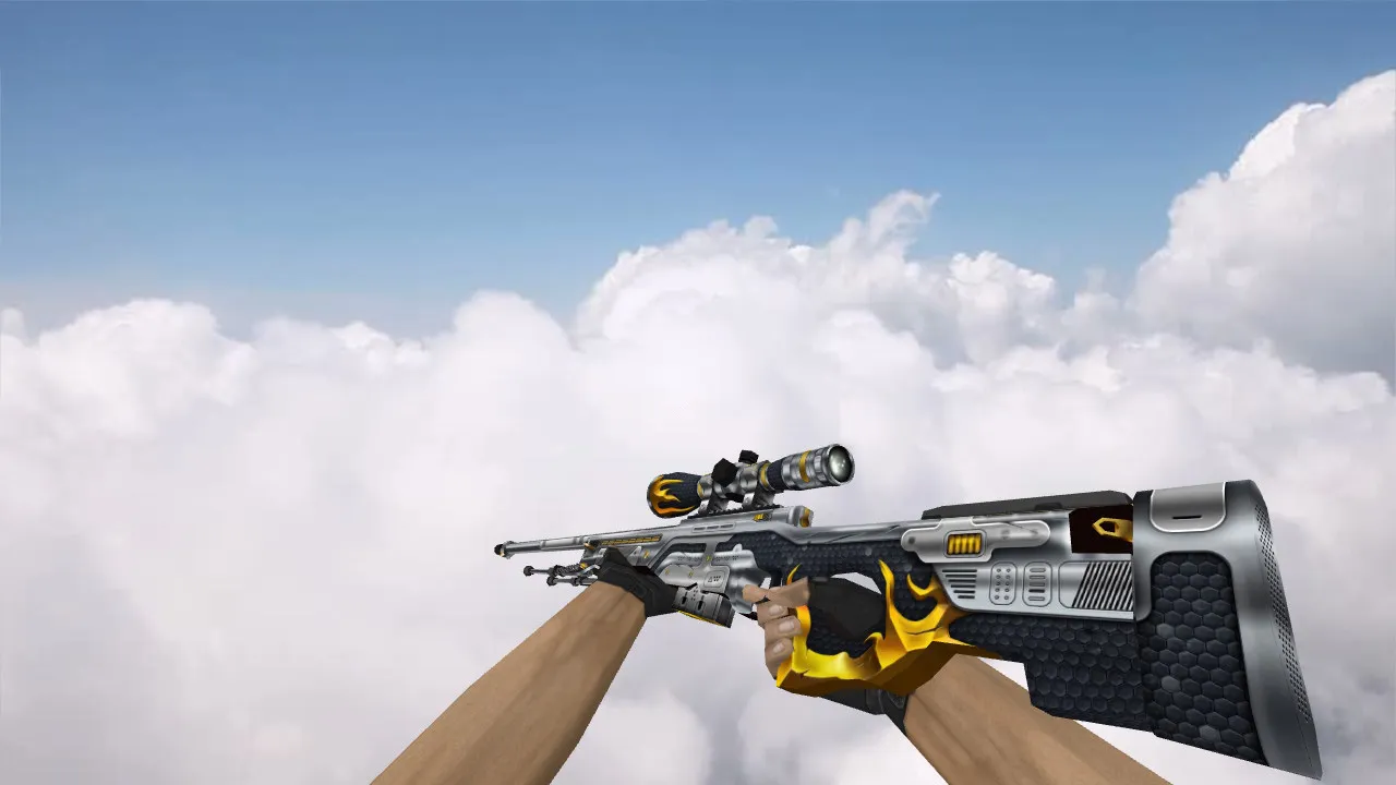 Скачать Модель «AWP Star Fantasy» для CS 1.6 - уникальный скин - Скриншот