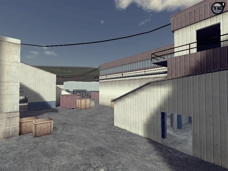 Скачать Карта css_nuke2x2 для CS 1.6: баланс сторон, точки под AWP и SMG, .nav для ботов, оптимизация wpoly/epoly - Скриншот