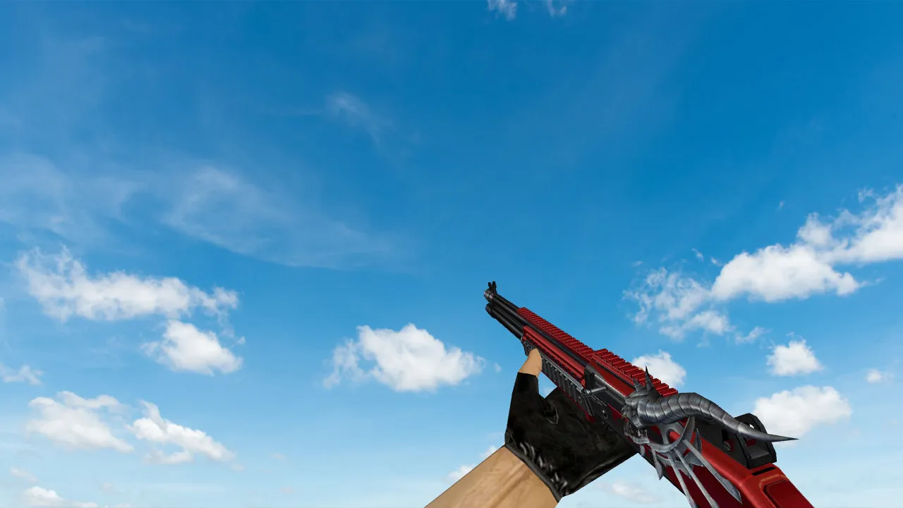 Скачать Модель XM1014 «Balrog XI Red» для CS 1.6 - Точная настройка - Скриншот