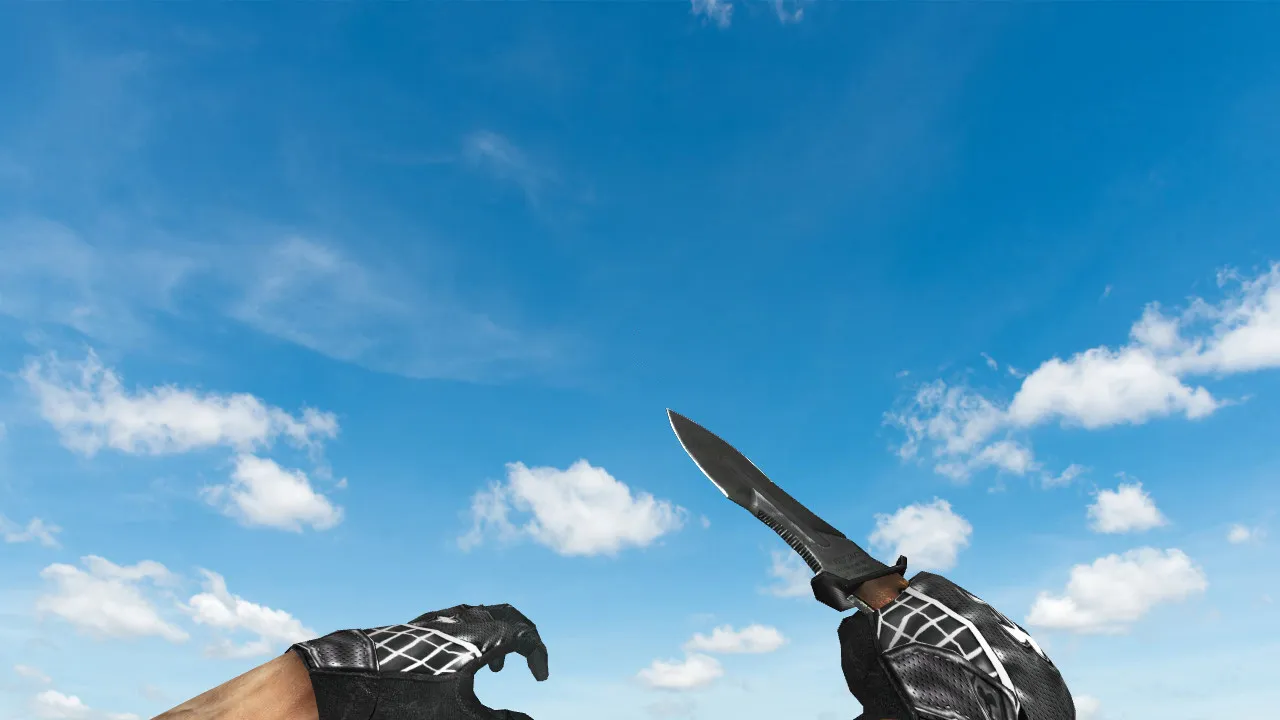 Модель ножа «Warface Executor» v_ knife для CS 1.6: звуки, анимация осмотра, текстуры и настройка — скриншот 1