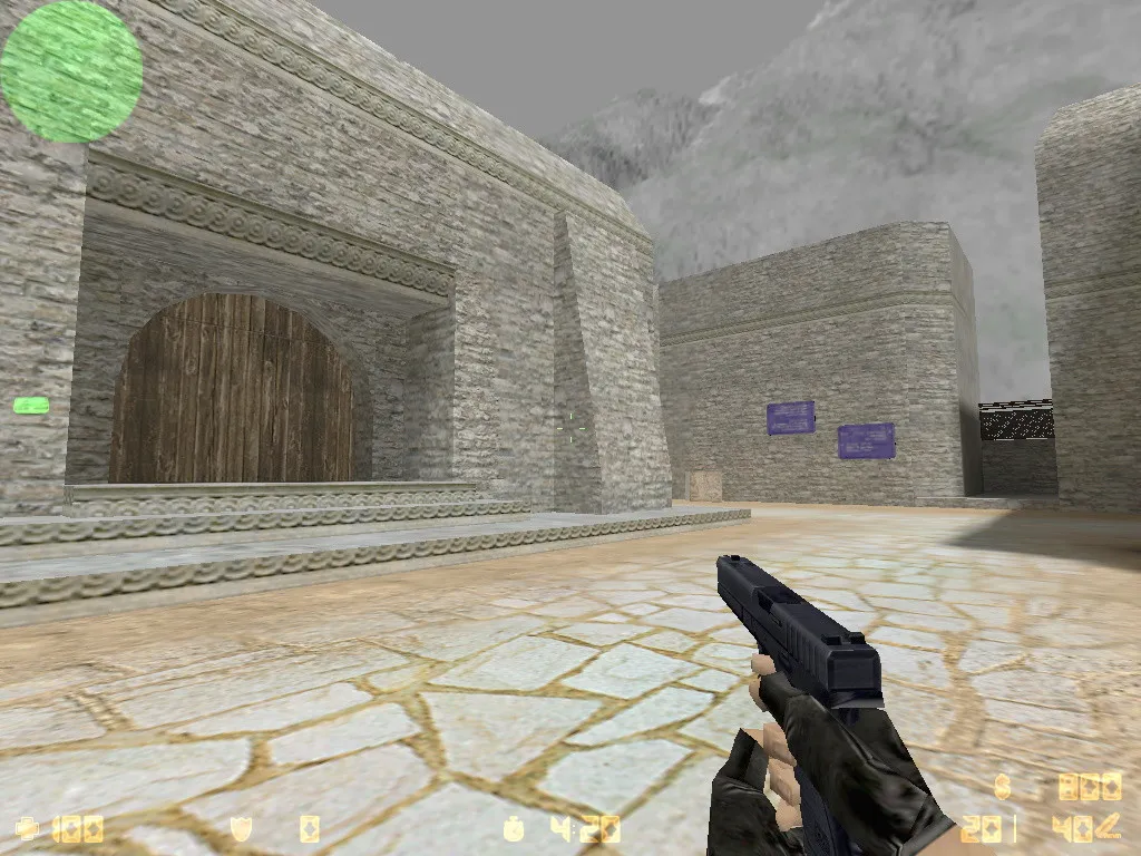 Карта de_aztec_assault для CS 1.6: точки, маршруты, .nav для ботов и оптимизация wpoly/epoly — скриншот 9
