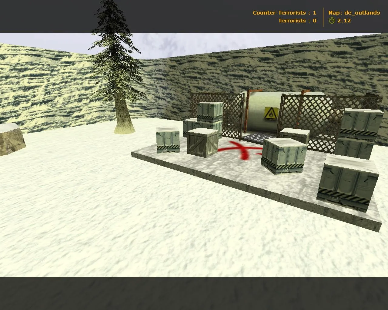 Скачать Карта de_outlands для CS 1.6: Стратегии и особенности - Скриншот