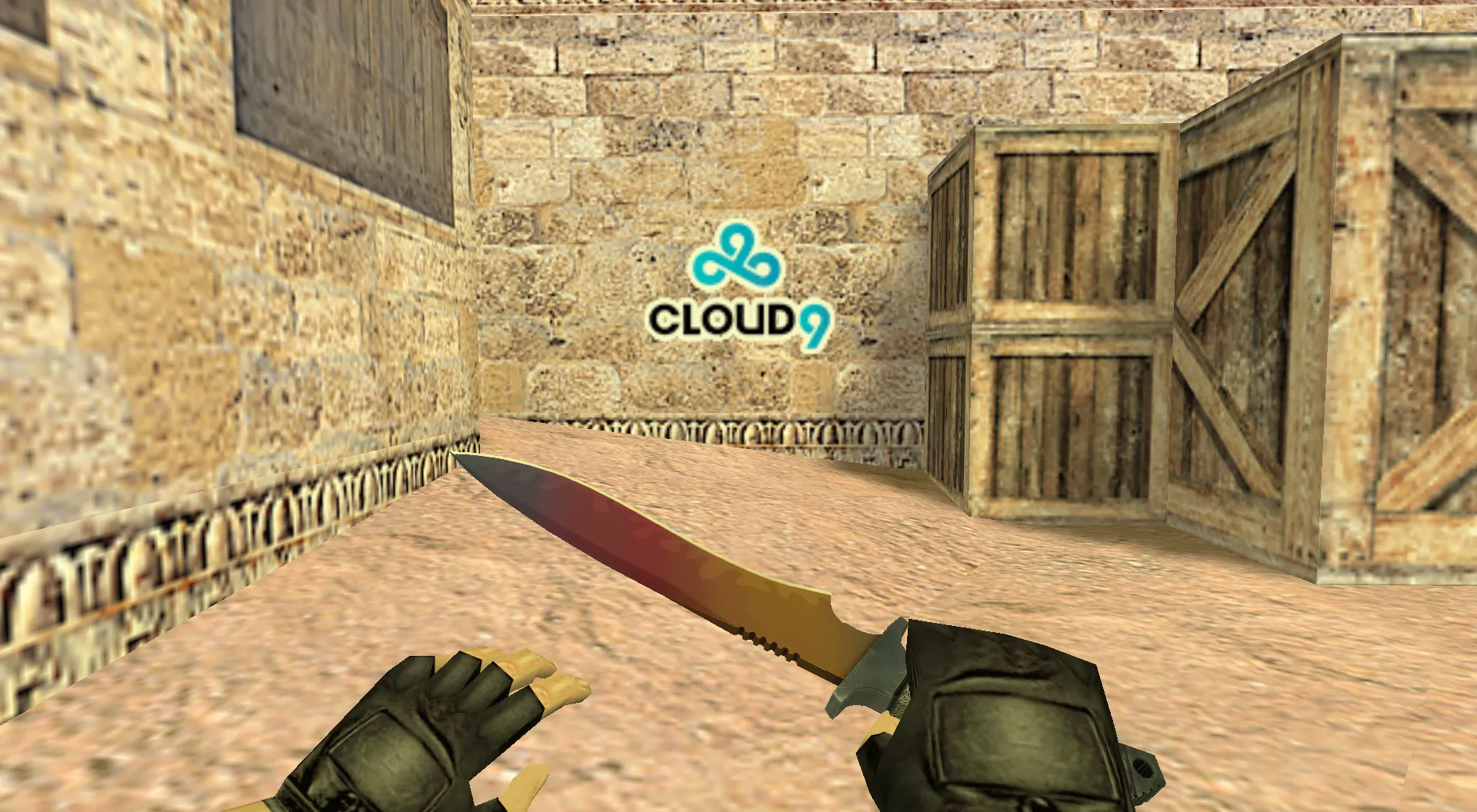 Скачать Граффити «Cloud9 Logo» для CS 1.6 - Киберспорт на максимум! - Скриншот