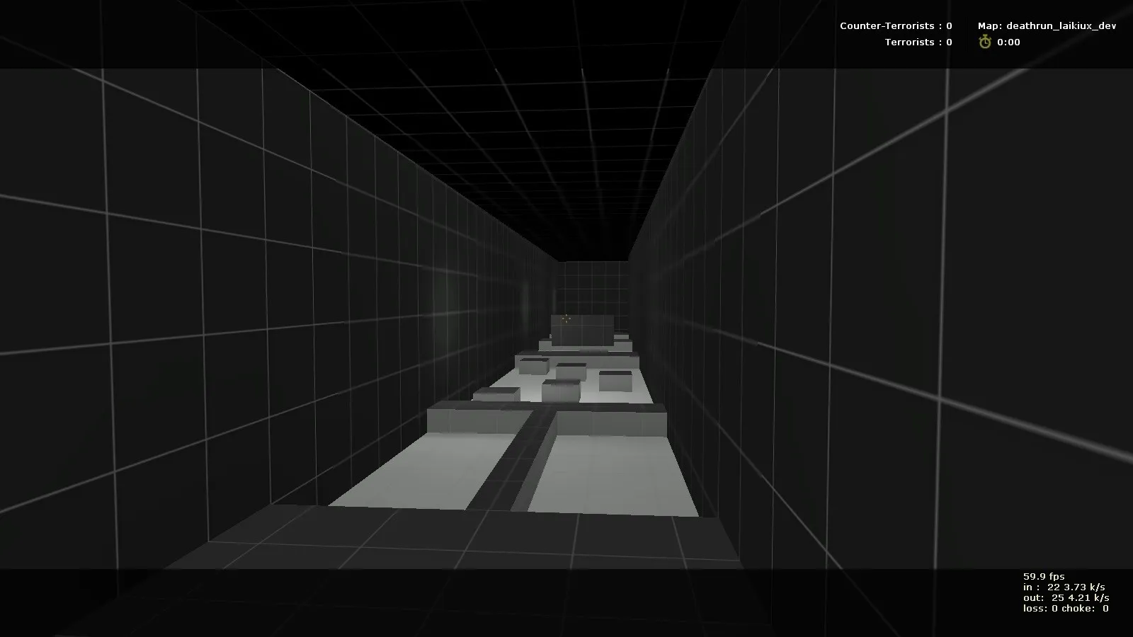 Скачать deathrun_laikiux_dev для CS 1.6: рейты, зоны, точки и .nav для ботов - Скриншот