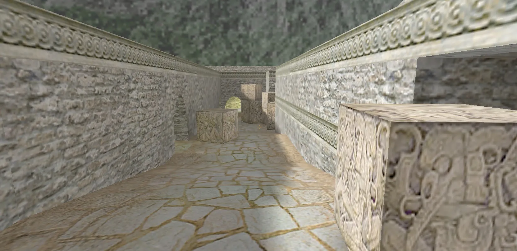 de_aztecclone — DE карта для CS 1.6: точки, ротации, боты и оптимизация для стабильной игры — скриншот 7