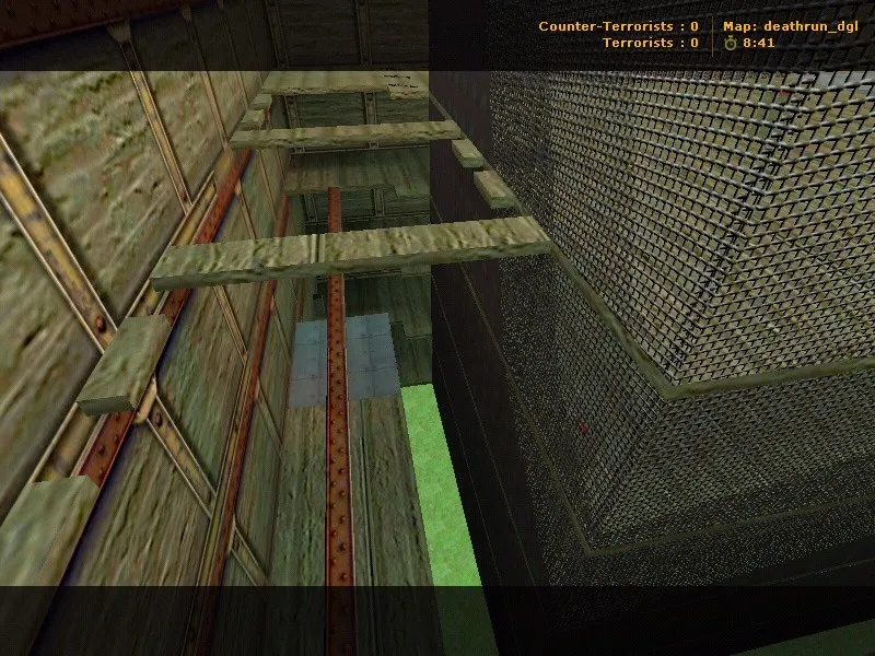 Скачать deathrun_dgl для CS 1.6: тактика, точки, .nav для ботов и оптимизация карты - Скриншот
