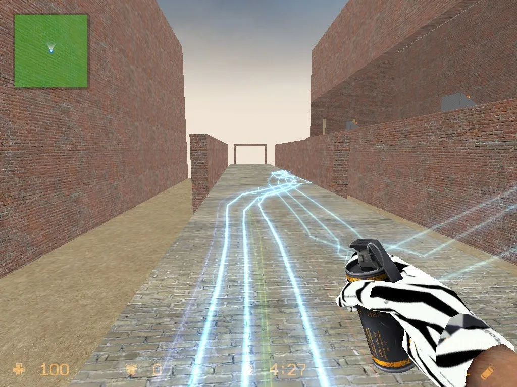 deathrun_herb для CS 1.6: карта Deathrun, точки заразы, маршруты и настройка для сервера — скриншот 1