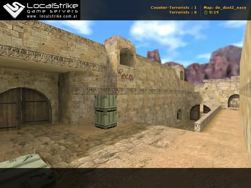 de_dust2_easyoa — DE карта для CS 1.6: точки, маршруты, .nav, оптимизация и боты — скриншот 8