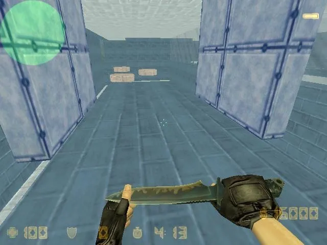 Скачать Карта deathrun_blue33 для CS 1.6: точки, боты .nav, оптимизация и настройка под deathrun-режим - Скриншот