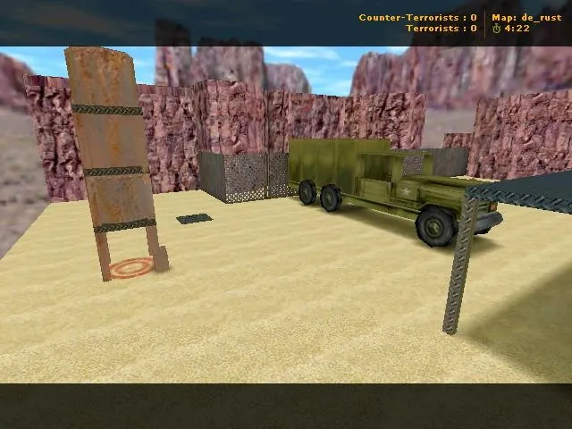 Карта de_rust для CS 1.6 - Тактические возможности и баланс — скриншот 3
