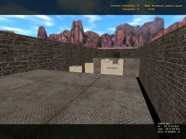 deathrun_expres-game для CS 1.6: карта deathrun, точки, маршруты и настройка сервера — скриншот 7