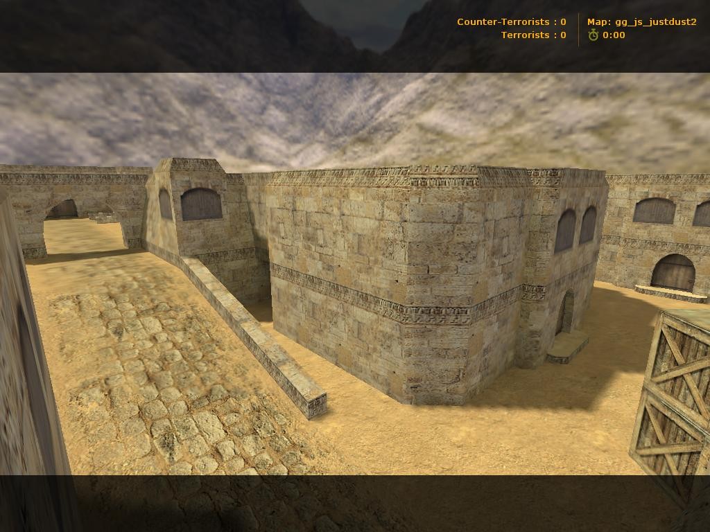 Скачать gg_js_justdust2 - Скриншот