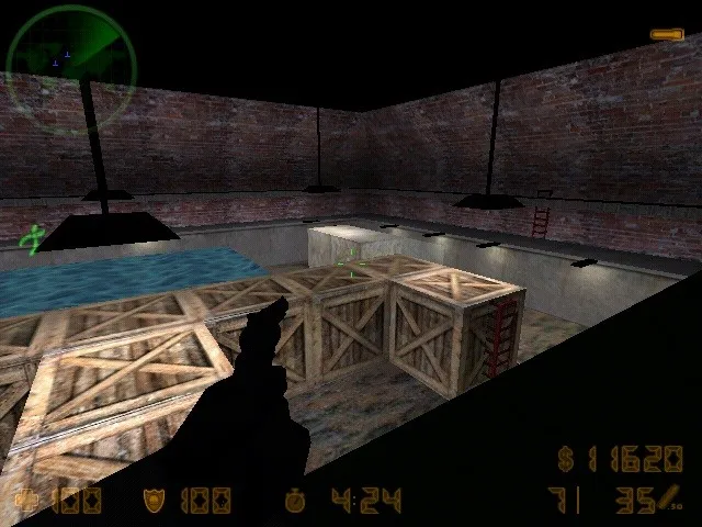 Карта de_boxes для CS 1.6: точки, маршруты, .nav для ботов, оптимизация wpoly/epoly — скриншот 1