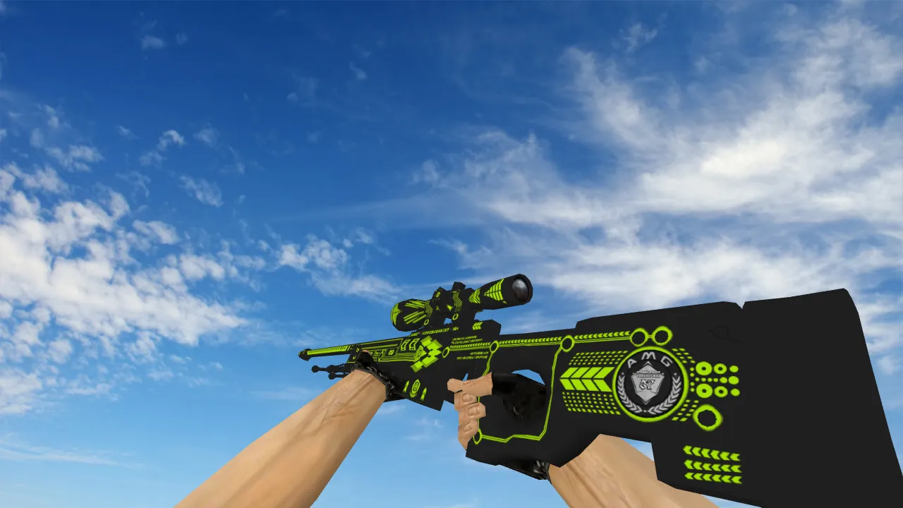 Скачать Модель «AWP Machine» для CS 1.6 - Высокое качество и уникальность - Скриншот