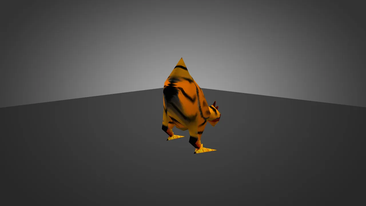 Скачать Модель «Tiger Chicken» для CS 1.6 - Уникальная Курица для Игроков - Скриншот