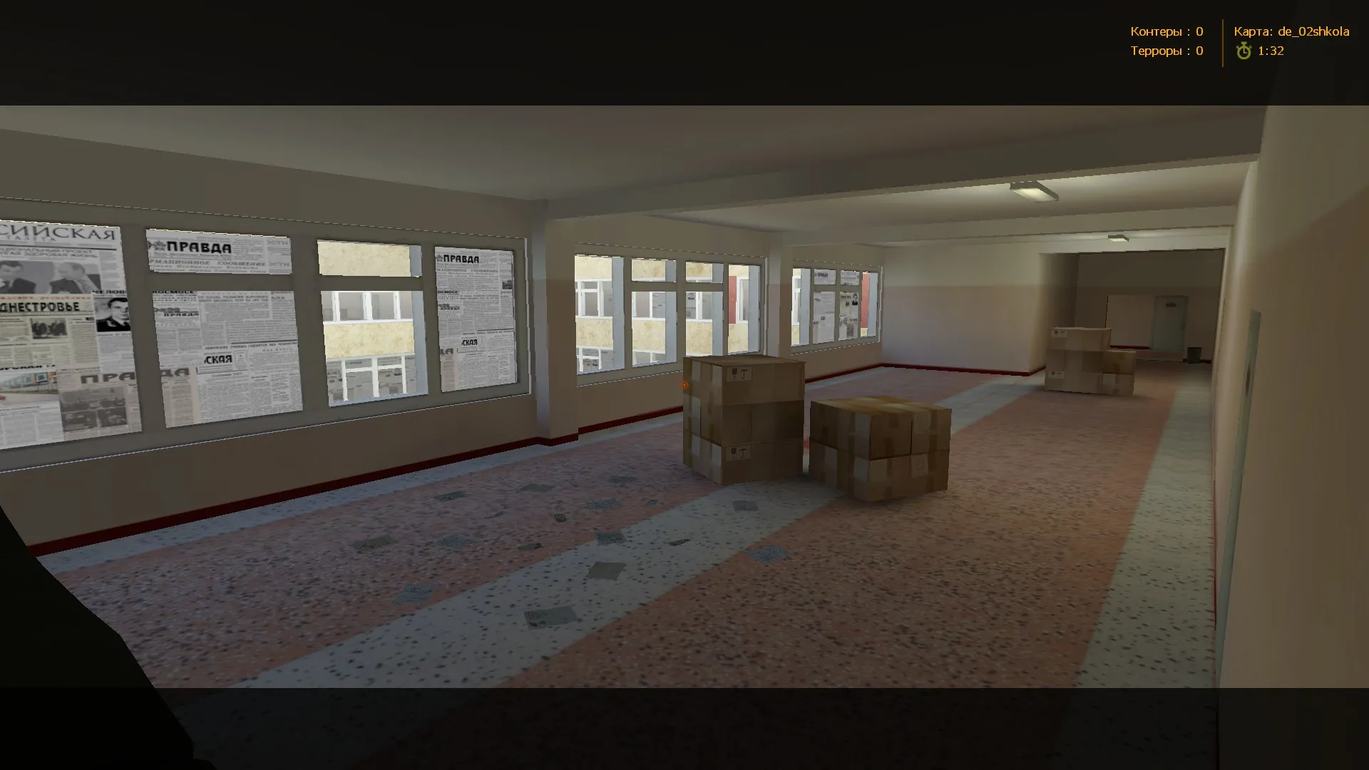 de_02shkola для CS 1.6: баланс сторон, точки, .nav для ботов и настройки карты — скриншот 8